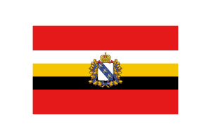 Illustration vectorielle du drapeau de Koursk flag