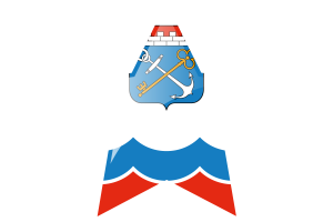 Leningrad Flag Star Icon flag