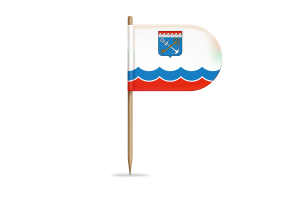 Leningrad Flag for Desk, Table flag