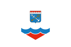 Leningrad Flag Hexagon Shape flag