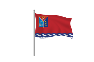Clipart Bandiera di Magadan flag