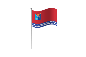 Bandiera Sventolante di Magadan flag