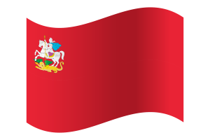 Moscow Oblast Flag flag