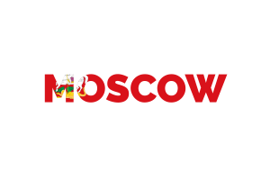 Moscow Oblast Text Art flag