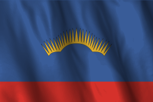 National Flag of Murmansk flag