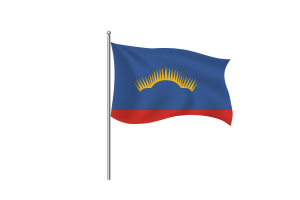 Murmansk Flag Clipart flag