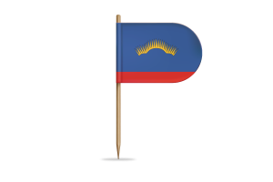 Murmansk Flag for Desk, Table flag