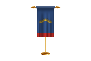 Murmansk Ceremonial Flag Vector Free flag