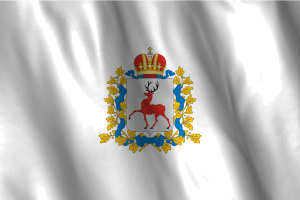 National Flag of Nizhny Novgorod flag