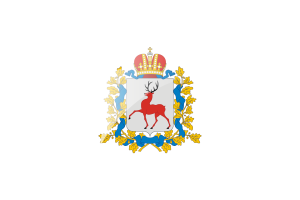 Nizhny Novgorod Flag Star Icon flag