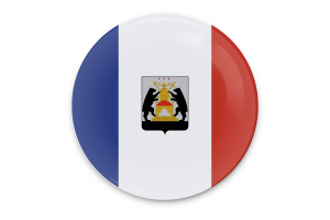 Veliky Novgorod Flag Vector Art flag