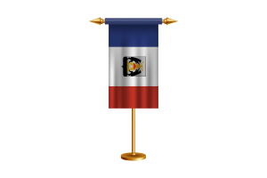 Veliky Novgorod Ceremonial Flag Vector Free flag