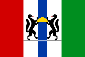 Flag of Novosibirsk flag