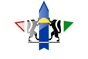 Novosibirsk Flag Star Icon flag