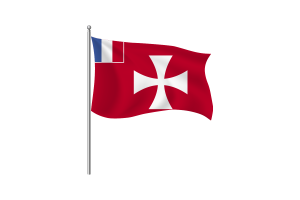 Wallis and Futuna Flag Clipart flag
