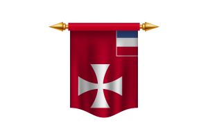 Wallis and Futuna Flag Royal Banner flag