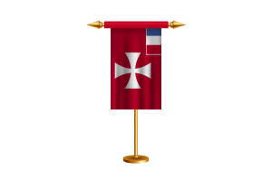 Wallis and Futuna Ceremonial Flag Vector Free flag