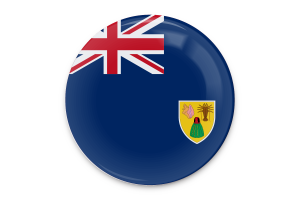 Turks and Caicos Islands Flag Vector Art flag