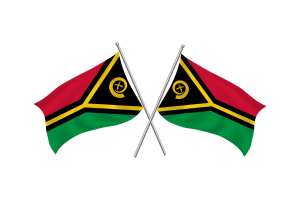 Vanuatu Waving Friendship Flag flag