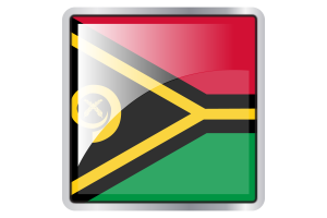 Vanuatu Flag Square icon flag