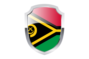 Vanuatu Shield Logo flag