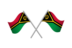 Vanuatu Flag Emblem Vector Free flag
