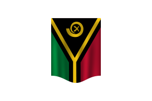 Vanuatu Flag Banner flag