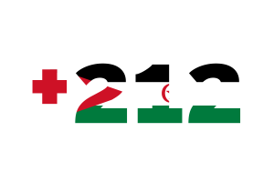 Western Sahara Calling Code flag