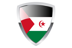 Western Sahara Shield Flag flag