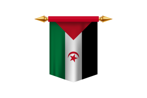 Emblem of the Western Sahara flag
