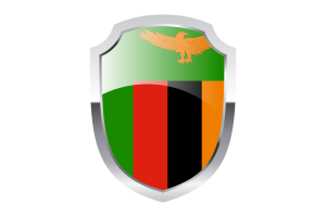 Zambia Shield Logo flag