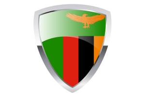 Zambia Shield Flag flag