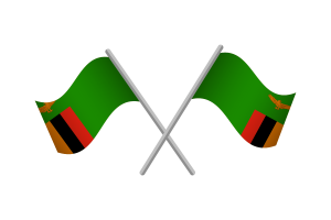 Zambia Flag Emblem Vector Free flag