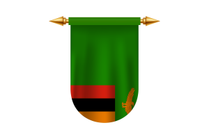 Zambia Flag Emblem Vector Images flag