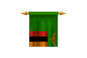 Zambia Emblem flag