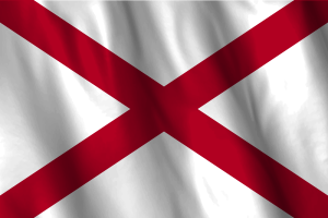 National Flag of Alabama flag