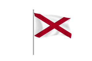 Alabama Flag Clipart flag