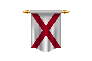 Alabama Flag Royal Banner flag
