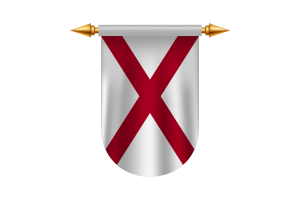 Alabama Flag Emblem Vector Images flag
