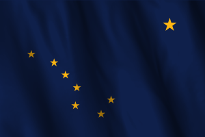 National Flag of Alaska flag