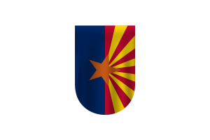 Arizona Flag Vector Free Dowanlod (SVG, PNG) flag