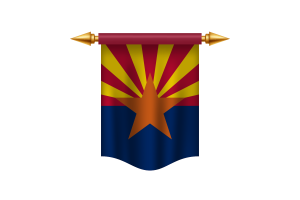 Arizona Flag Royal Banner flag