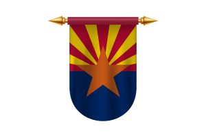 Arizona Flag Emblem Vector Images flag