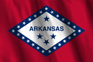 National Flag of Arkansas flag