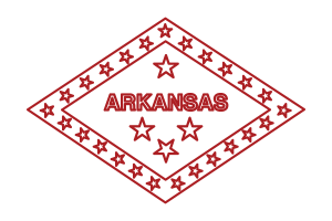 National Emblem of Arkansas flag