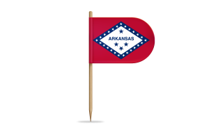 Arkansas Flag for Desk, Table flag