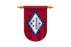 Arkansas Flag Emblem Vector Images flag