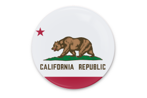 Arte Vetorial da Bandeira da Califórnia flag