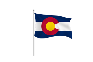 Clipart da Bandeira do Colorado flag