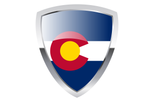 Bandeira do Escudo do Colorado flag